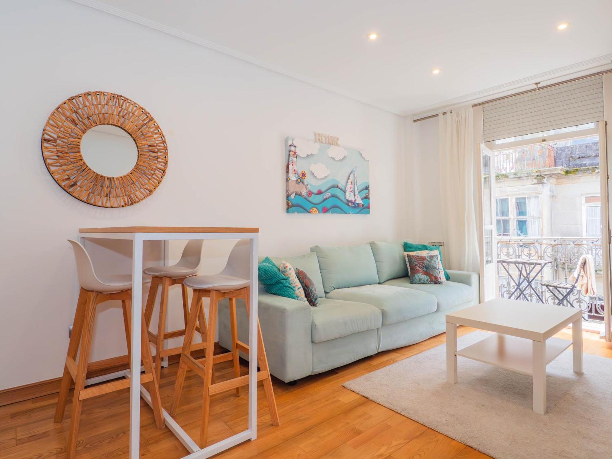 Luxury Centro De Vigo Balcony Apartment Exterior photo